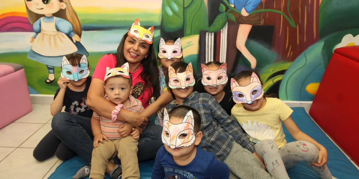 Libros y diversión: Un taller infantil gratuito para despertar la imaginación en la Biblioteca Rosa María Peraza que se ubica en el Centro Cívico Constitución. Foto: IMCC