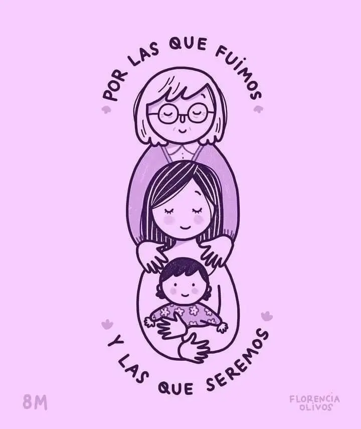 El 8 de marzo es un día para reflexionar como sociedad. Foto: Pinterest.