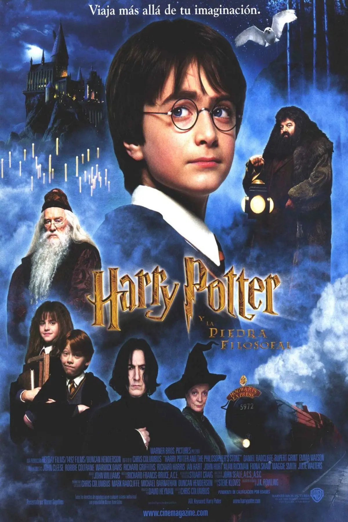 Han pasado más de 20 años del estreno de la primer película de Harry Potter. Imagen: Warner Bros.