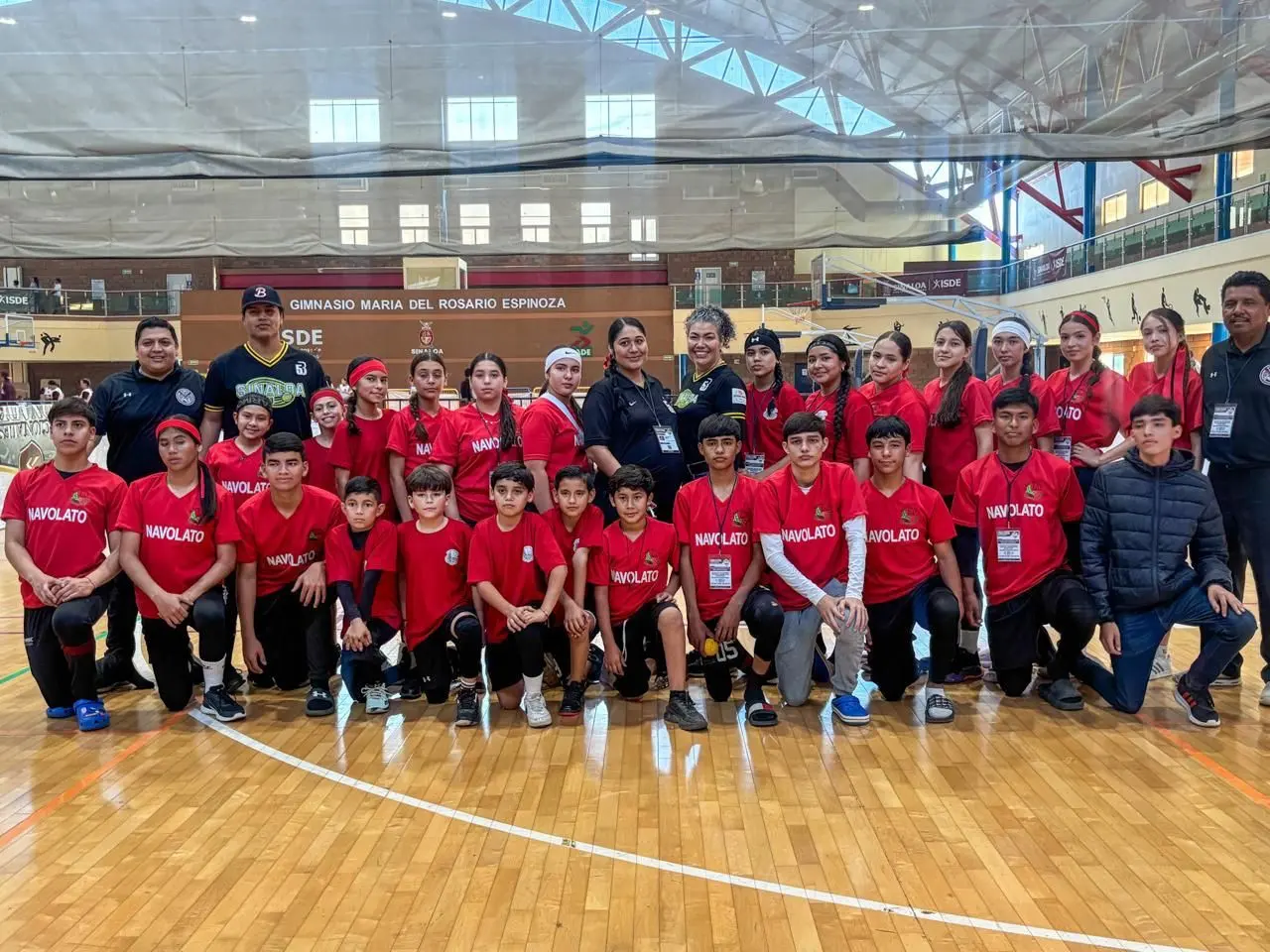 Duro entrenamiento y ganas de destacar poniendo en alto el municipio de Navolato