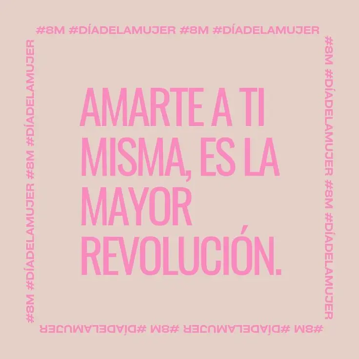 Conoce algunas frases ideales para este Día Internacional de la Mujer. Foto: Pinterest. 