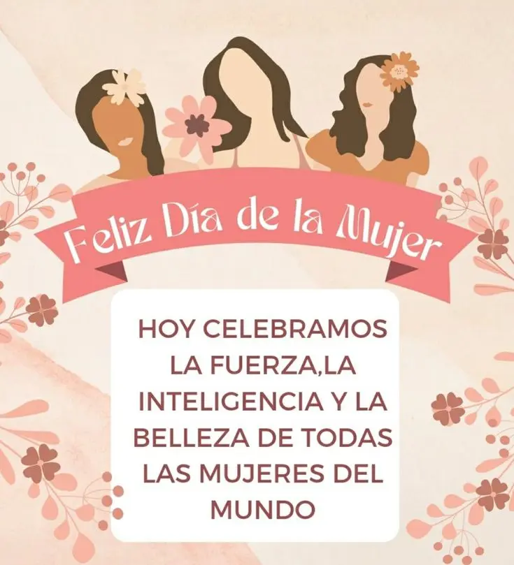 Conmemora este día tan especial para las mujeres. Foto: Pinterest. 