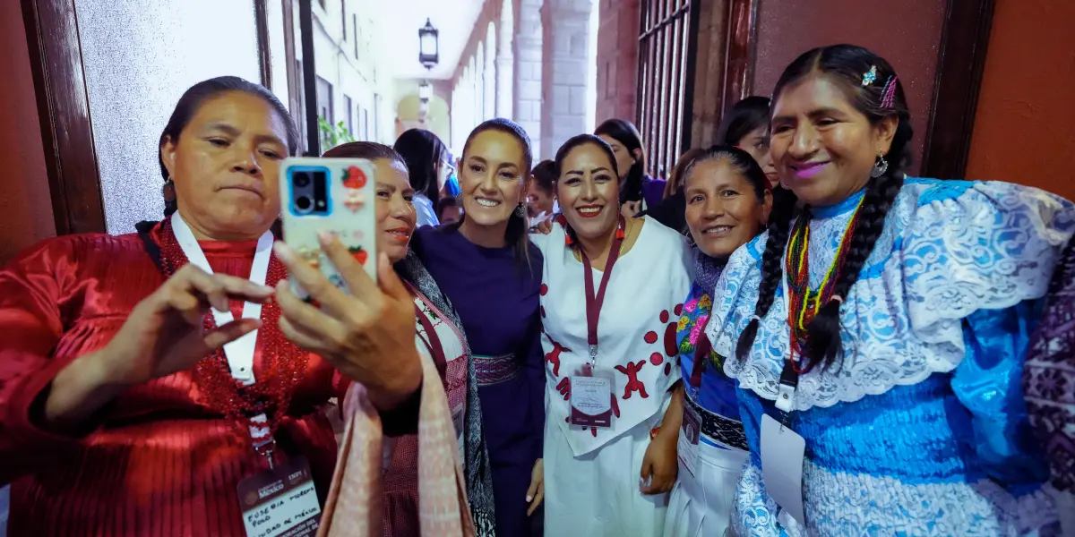 Por una vida sin violencia: Sheinbaum lidera el 8M con 10 acciones concretas para empoderar a las mexicanas y promover la justicia social..