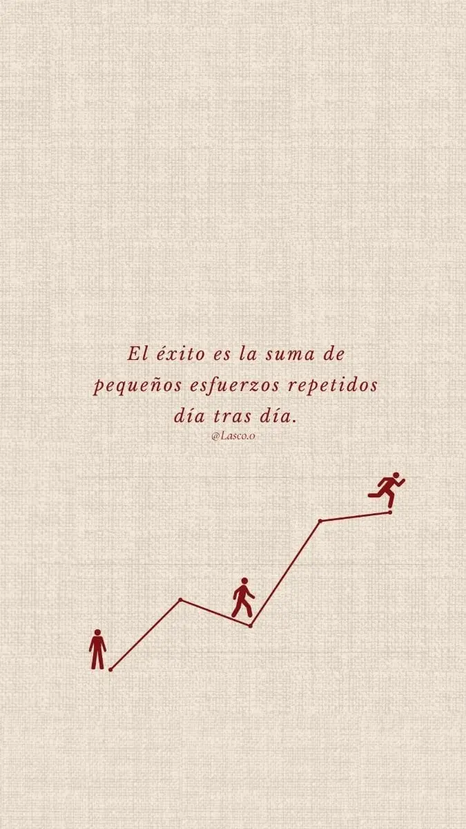 Frases para el éxito. Foto: Pinterest.