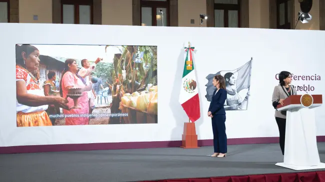 Claudia Sheinbaum, presidenta de México.