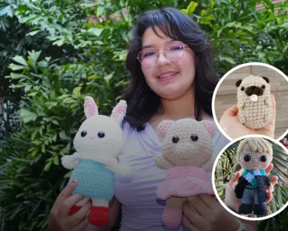 Ana Lucía Guzmán, joven emprendedora que teje sueños con adorables amigurumis en Culiacán