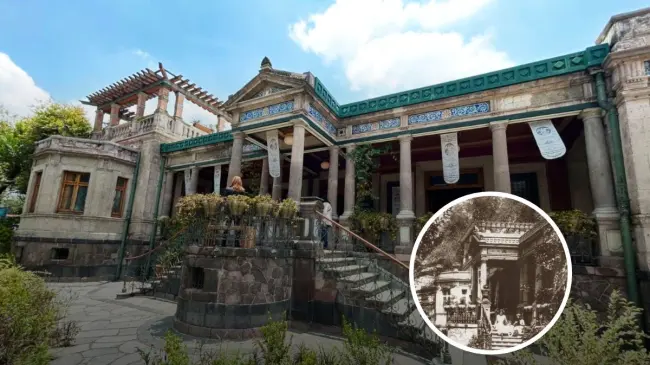 Esta es la Casa Rivas Mercado con gran valor histórico en CDMX. Foto: Secretaría de Turismo de la Ciudad de México.