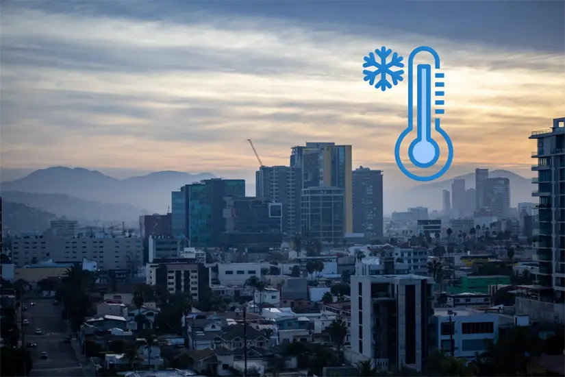 Baja California se encuentra en plena temporada invernal.