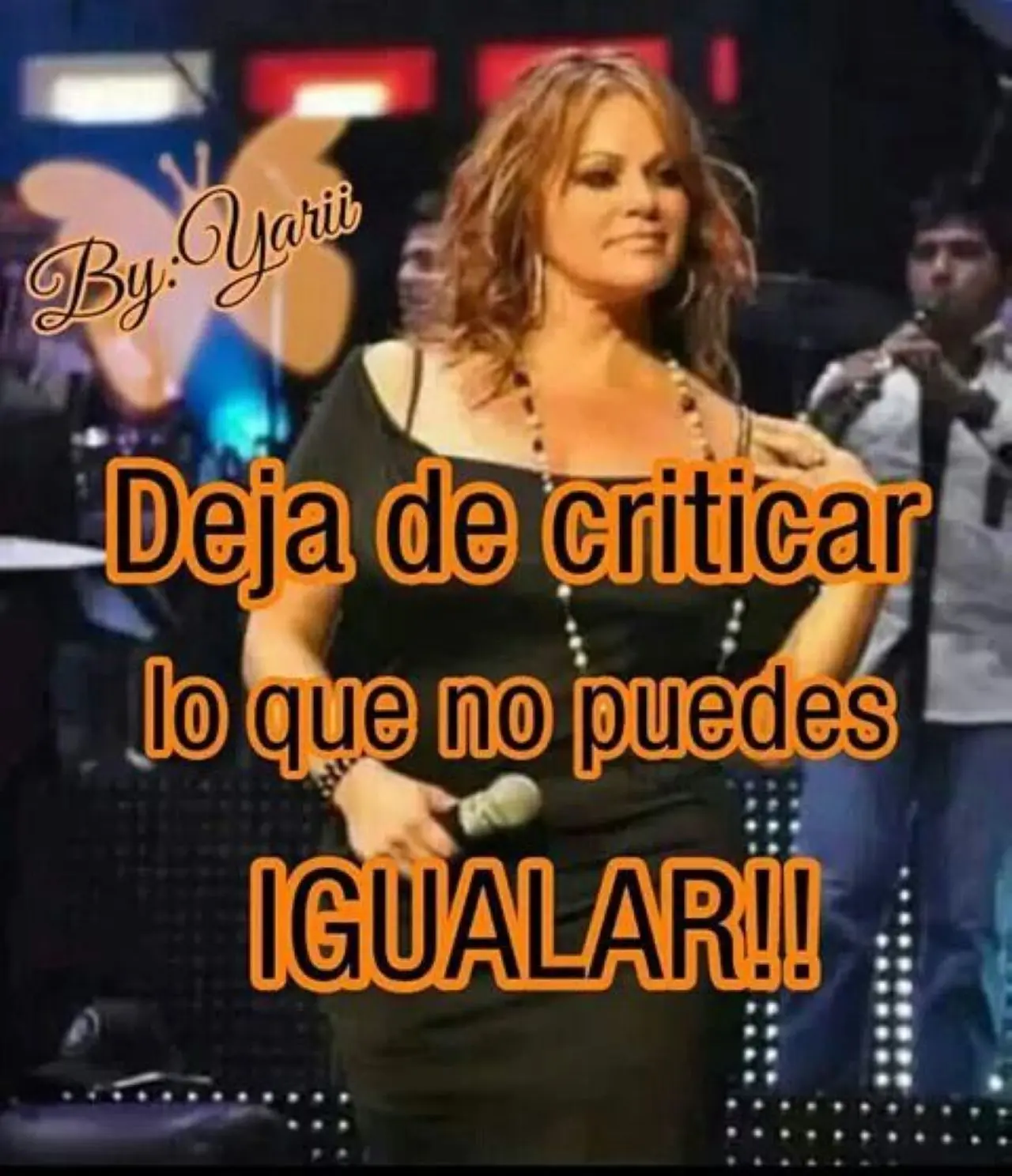 Frases llegadora con imagen de Jenny Rivera. Foto: Cortesía
