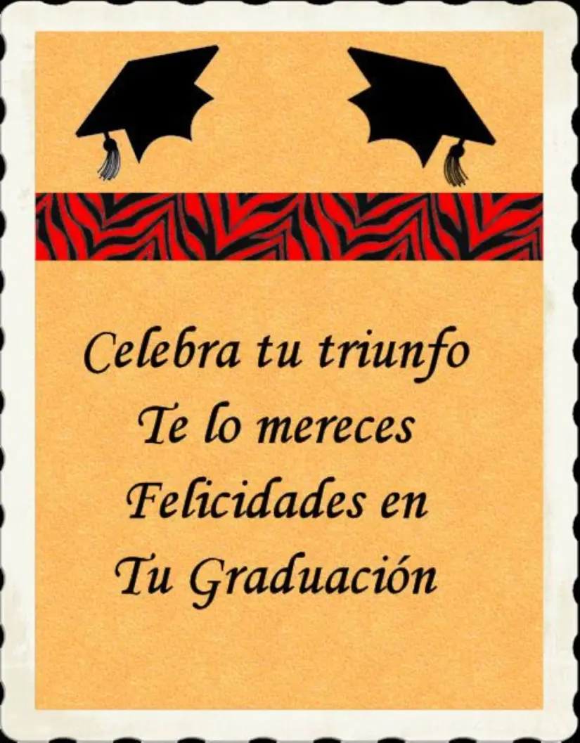  Feliz graduación hermano. Foto: Pinterest