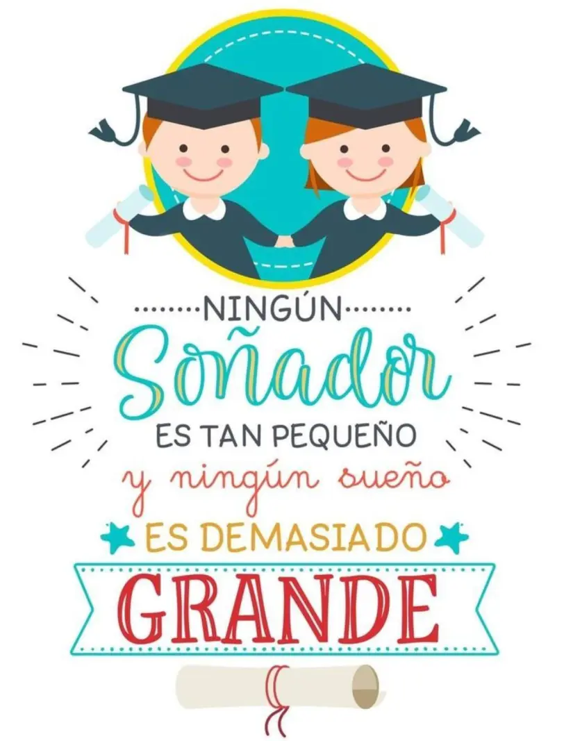 Dedica una bonita frase a tu hermano o hermana por su graduación. Foto: Pinterest