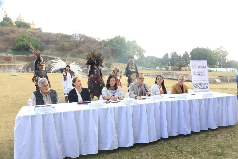 Invitan a vivir el equinoccio de primavera en Cholula. Foto Cortesía