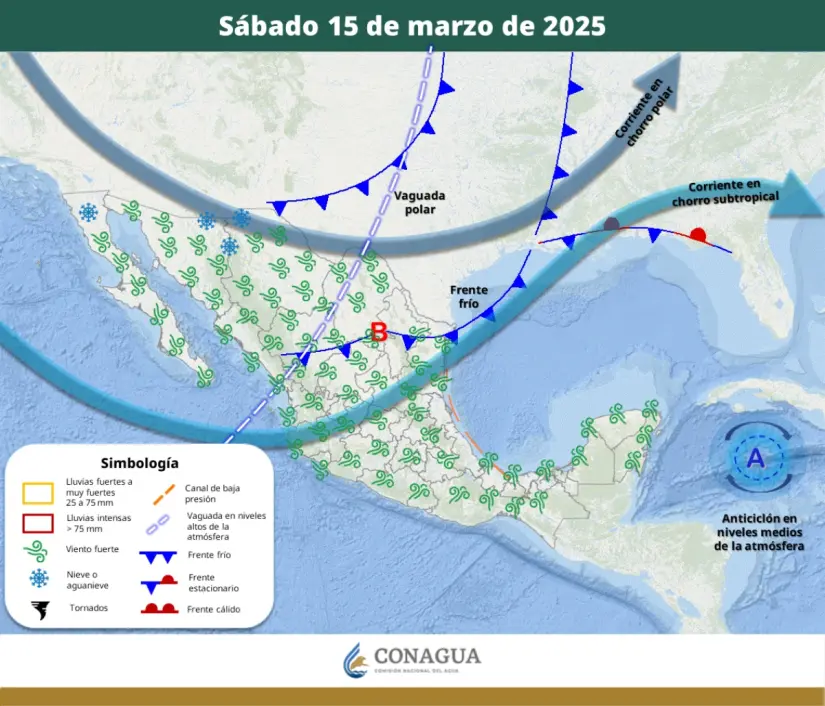 ¿En qué estados lloverá esta semana? Clima en México del 11 al 15 de marzo de 2025