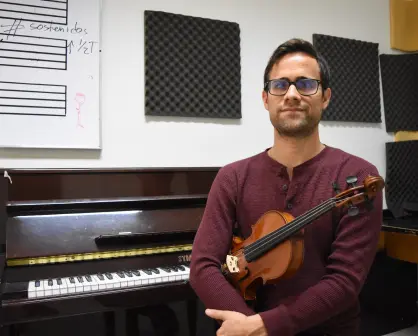 Xavier Tortosa; conoce la historia del violinista español en la Orquesta Sinfónica Sinaloa de las Artes