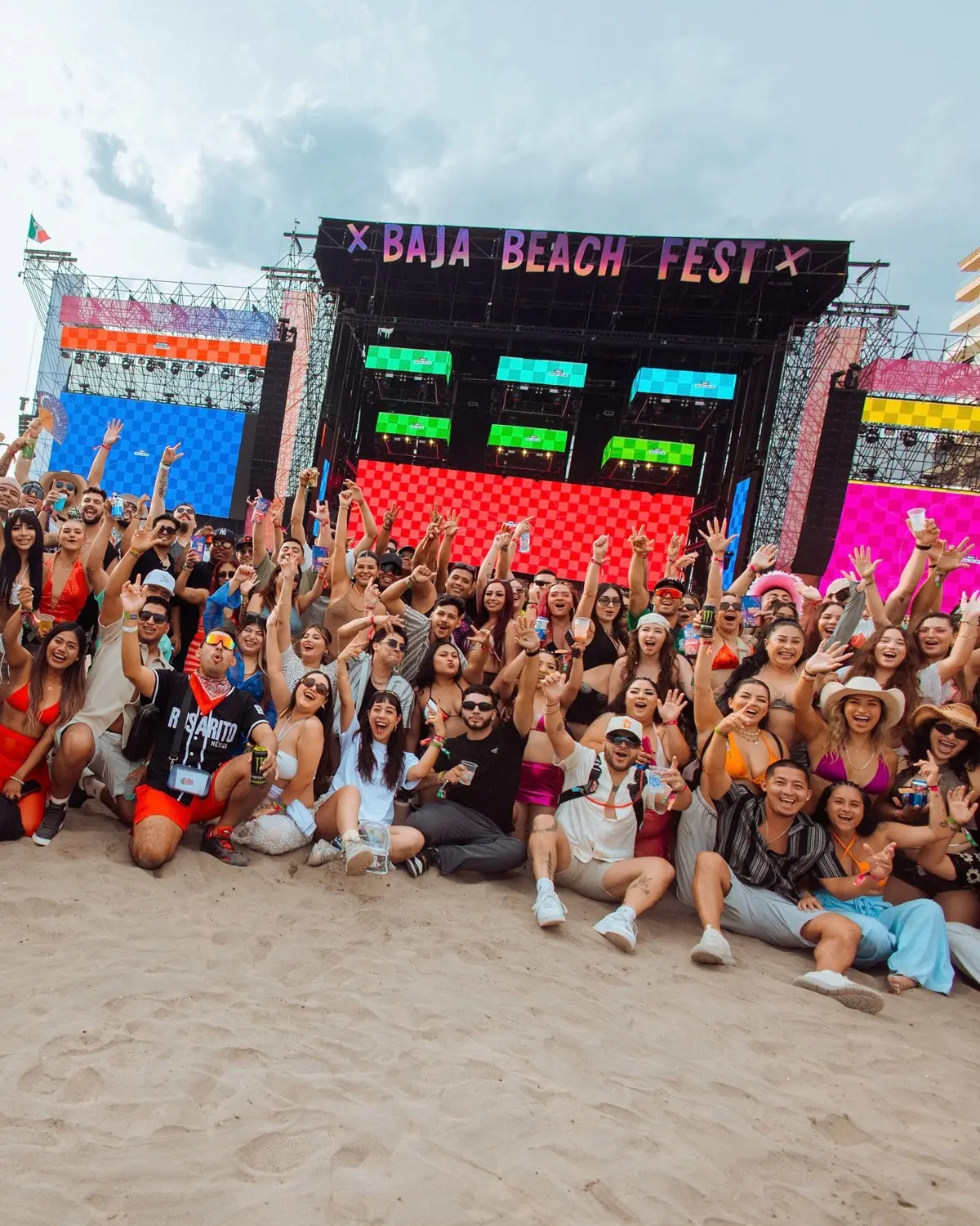 No te pierdas de este gran festival de música. Foto: Facebook Baja Beach Fest.