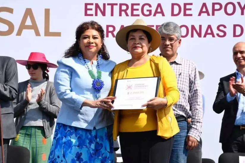 Los pagos de Ciudadano Universal son de 2 mil pesos bimestrales. Foto: Cortesía