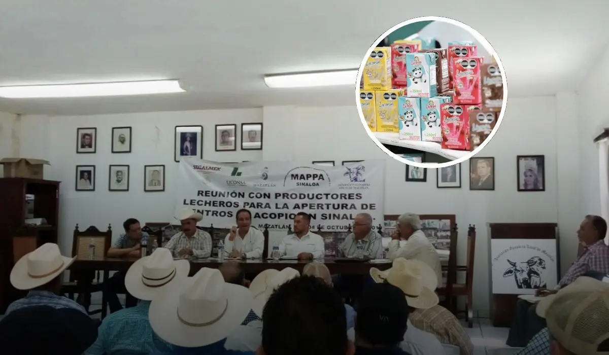 Liconsa comprará a mayor precio los productos de los ganaderos y lecheros de Mazatlán. Foto: cortesía