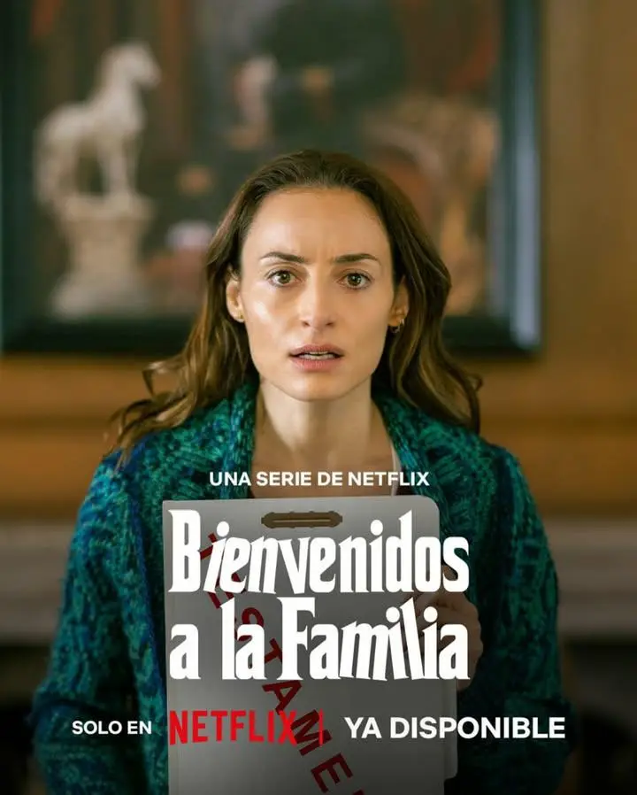 imagen recuadro Marimar Vega como parte del elenco de Bienvenidos a la familia