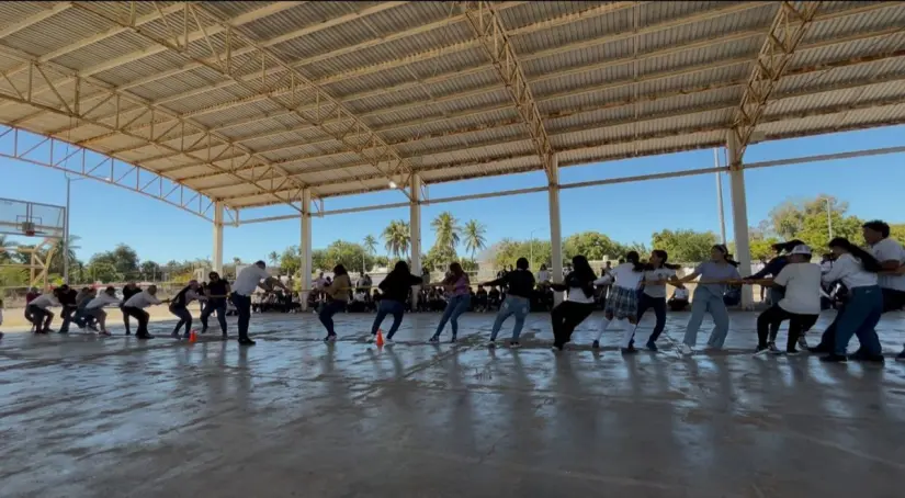 Los estudiantes participaron en distintas actividades recreativas.