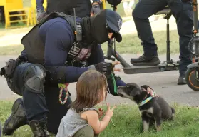 ´Chase´, el cachorro adoptado por policías, se convierte en un testimonio de empatía y solidaridad en Culiacán