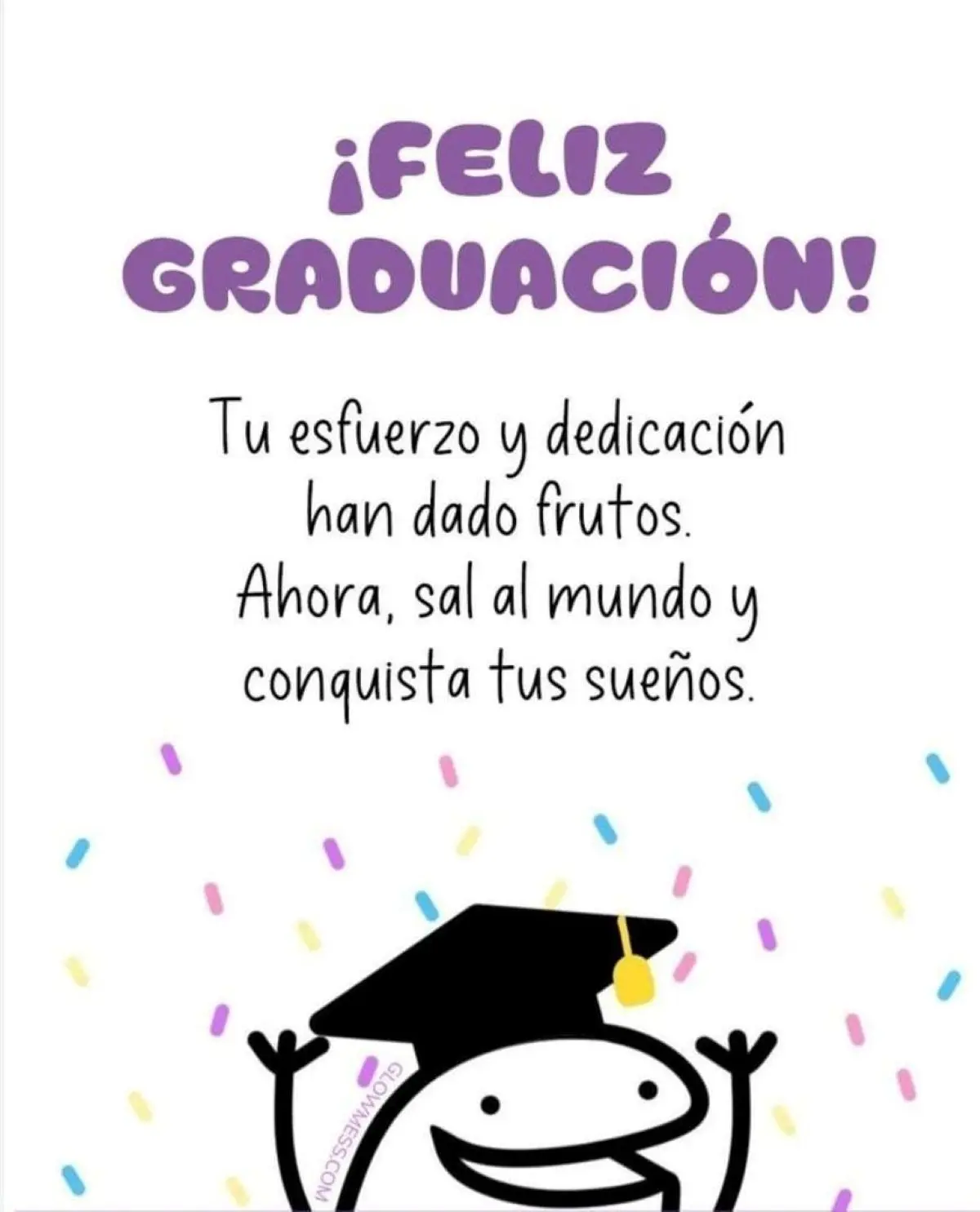Mensajes bonitos de graduación para mi novio. Foto: Pinterest