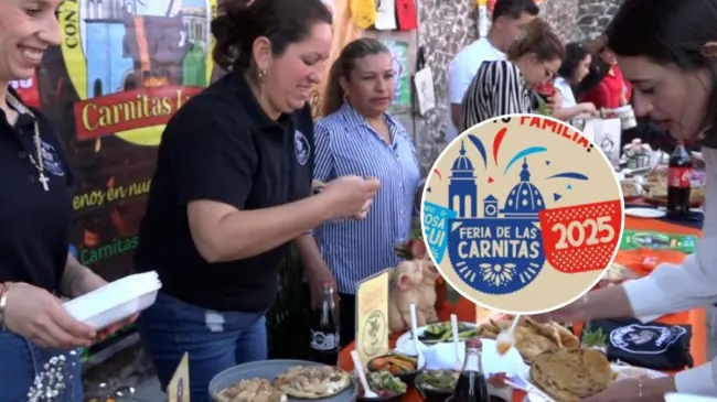 Feria de las Carnitas para celebrar el aniversario de la fundación de Santa Rosa Jáuregui. Foto: Cortesía