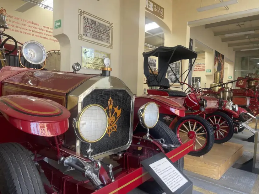 Primer Museo de Bomberos en Ciudad de México. FotoÇ. cortesía