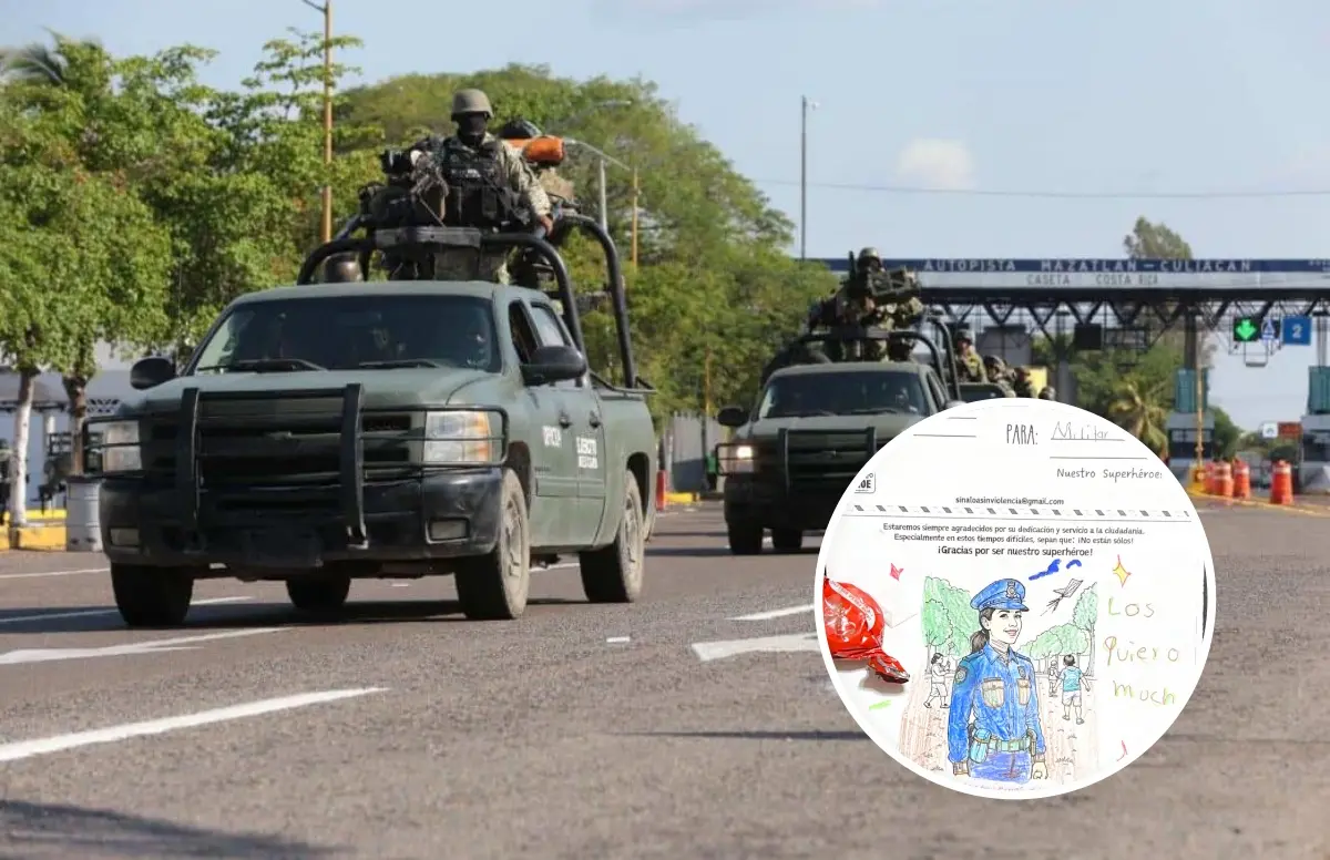 Querido héroe: niños de Culiacán agradecen con cartas a las fuerzas de seguridad por su valentía