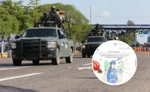 Querido héroe: niños de Culiacán agradecen con cartas a las fuerzas de seguridad por su valentía