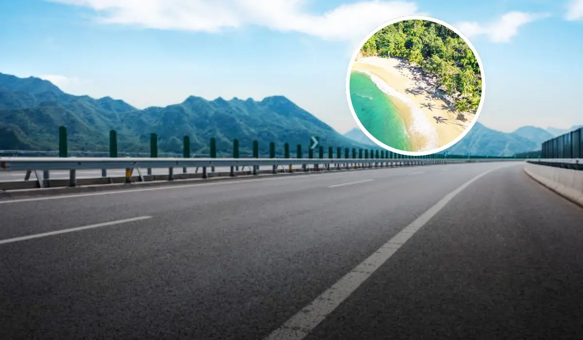 Esta es la autopista que te llevará a la playa sin olas cerca de Guadalajara. Foto: iStock.