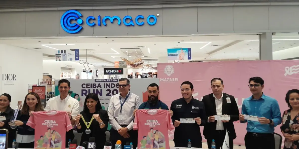 Participa en la Carrera Ceiba Indoor Run de Culiacán