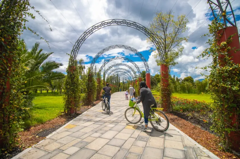 Paseo de los Arcos, Parque Ecológico de Xochimilco. Foto: cortesía