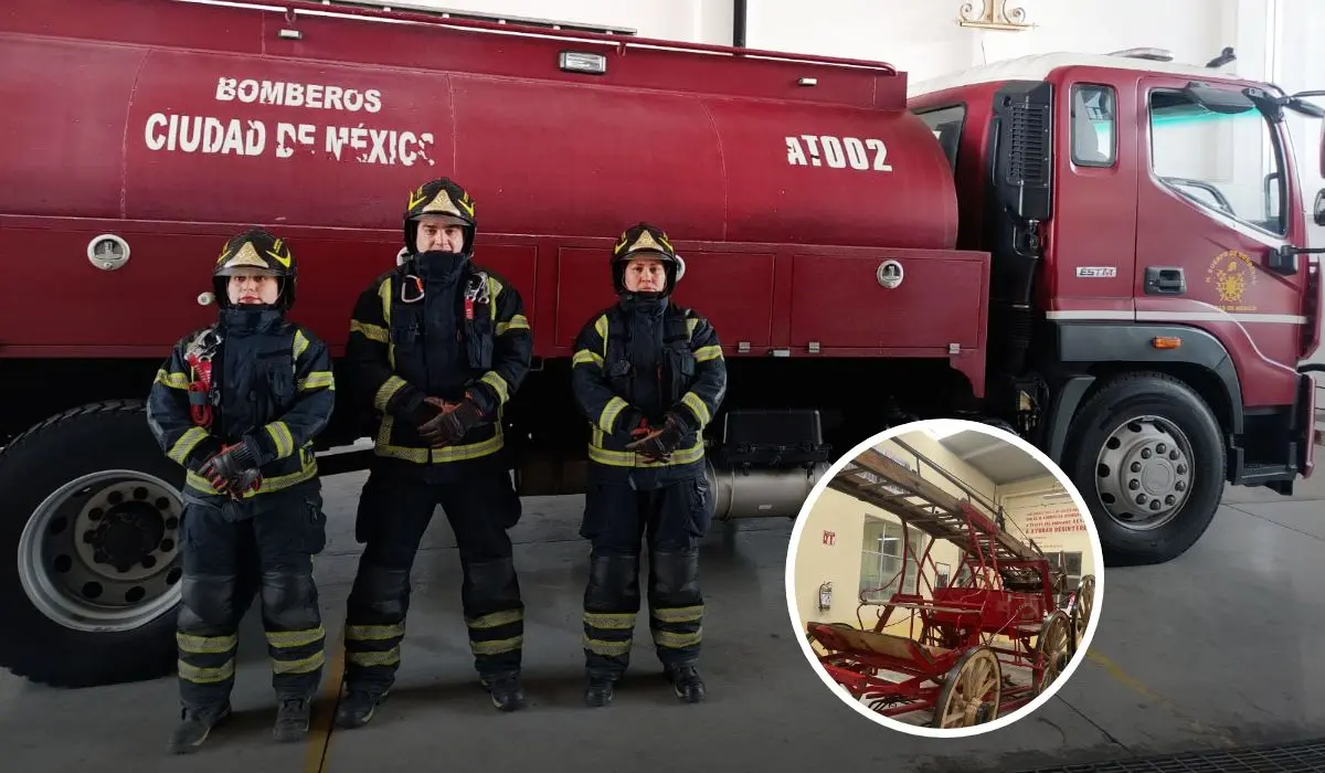 Inauguración del primer Museo de Bomberos en Ciudad de México. Foto: cortesía.