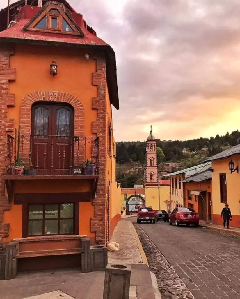 Recorre las calles del  Pueblo Mágico, El Oro. Fotoi: Cortesía