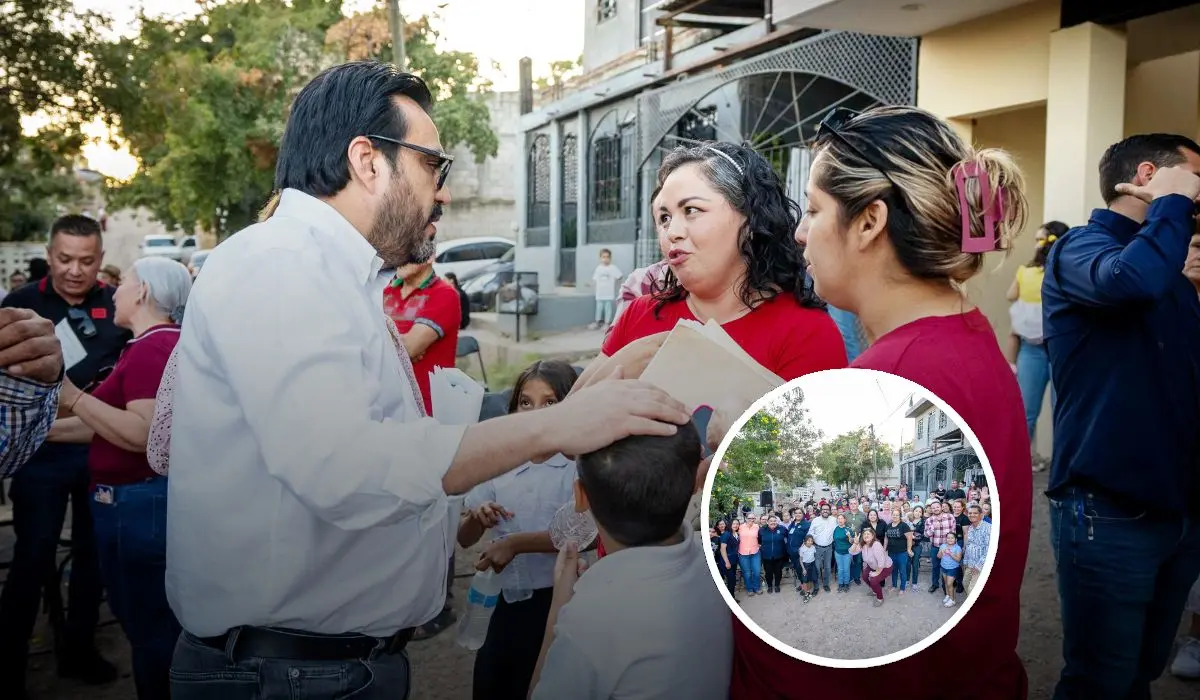 Tras 40 años de espera, inicia pavimentación de la calle Ignacio Comonfort en Culiacán