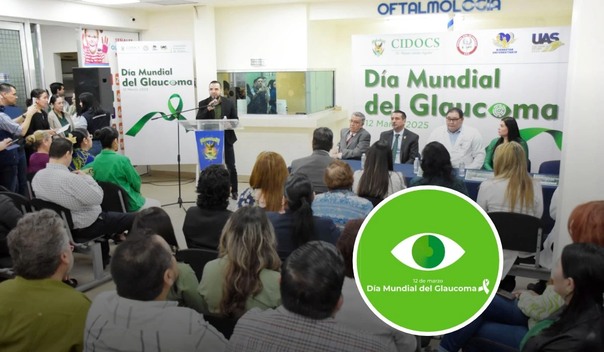 Pacientes que acudieron a las consultas oftalmológicas gratuitas que ofreció la Universidad Autónoma de Sinaloa (UAS). Foto: Cortesía
