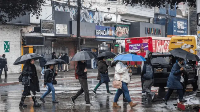 Anuncio de fuertes lluvias en varios estados. Foto: Cortesía