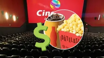 Llega a Cinemex el Combo Viernes; cuánto cuesta y qué incluye