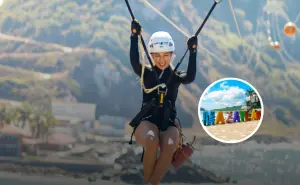 ¿Te gusta la adrenalina y las alturas? Conoce la nueva tirolesa de Mazatlán