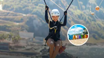 ¿Te gusta la adrenalina y las alturas? Conoce la nueva tirolesa de Mazatlán