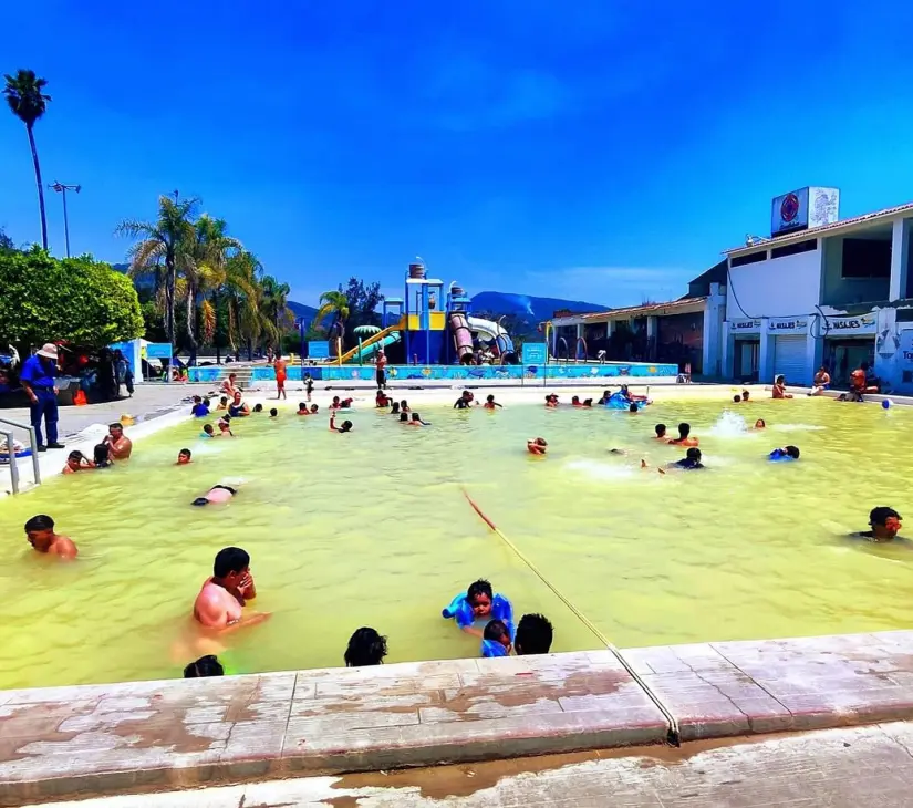 Balneario Municipal. Foto: Tonatico MX