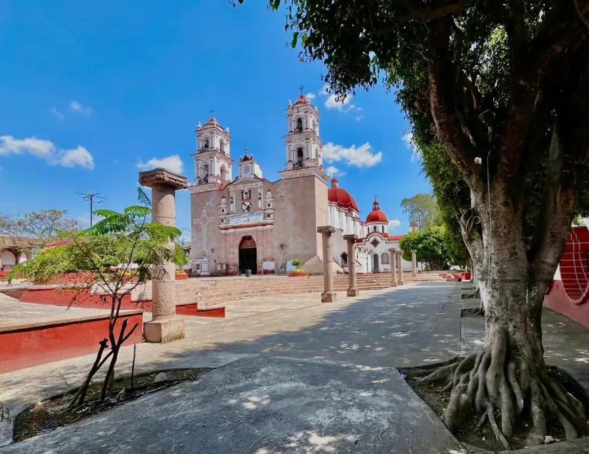 Santuario de Nuestra Señora de Tonatico. Foto:  Diego Mendoza Alvaro