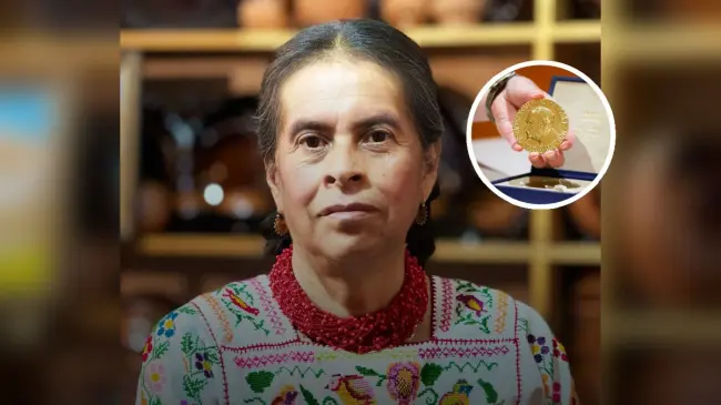 Guadalupe Hernández Dimas, nominada al Premio Nobel de la Paz. Foto:Cortesía.