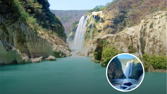 Cascadas de Tamul un lugar considerado de aventuras en SanLuis Potosi Foto: Tripavisor