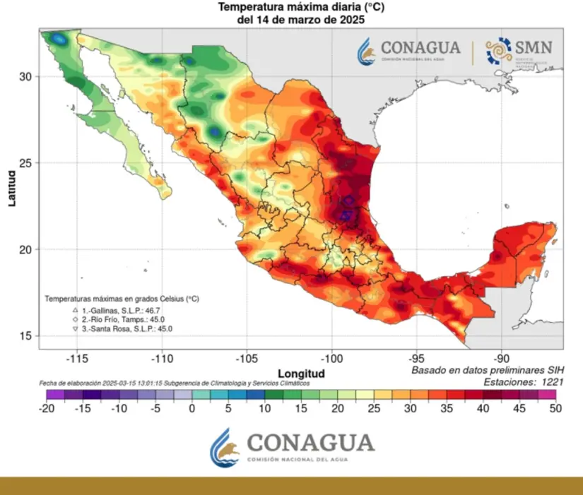 Onda de calor en México: ¿qué estados afectará del 15 al 17 de marzo?