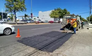 Bacheo y reencarpetado en Culiacán: ¿Cuáles son las calles rehabilitadas?