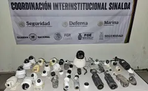 Retiran 41 cámaras de videovigilancia instaladas de forma irregular en Villa Juárez