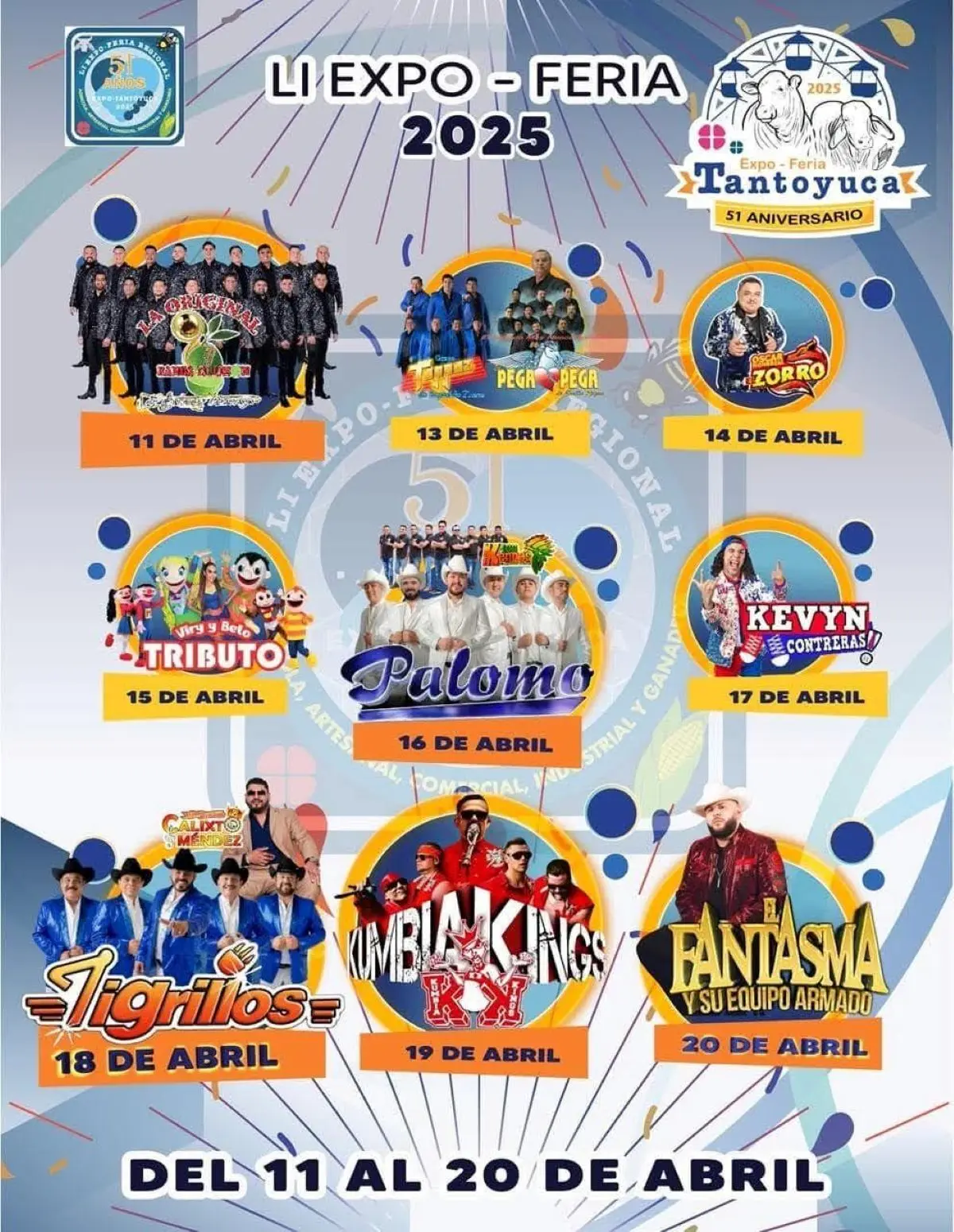 Artistas en la Feria de Tantoyuca. Foto: Cortesía