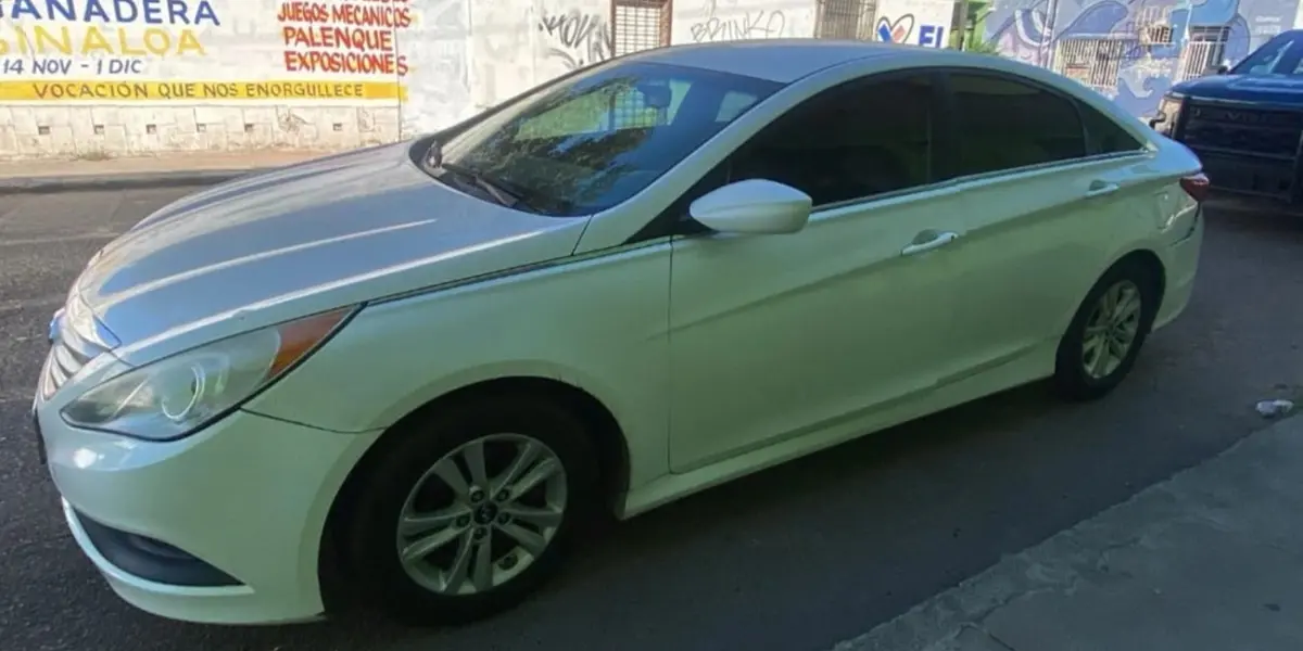 Recuperan Hyundai Sonata reportado como robado en la capital de Sinaloa