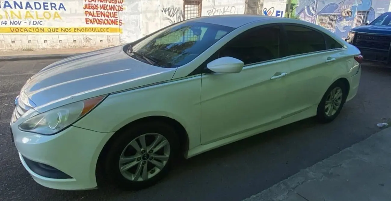 Recuperan Hyundai Sonata reportado como robado en la capital de Sinaloa
